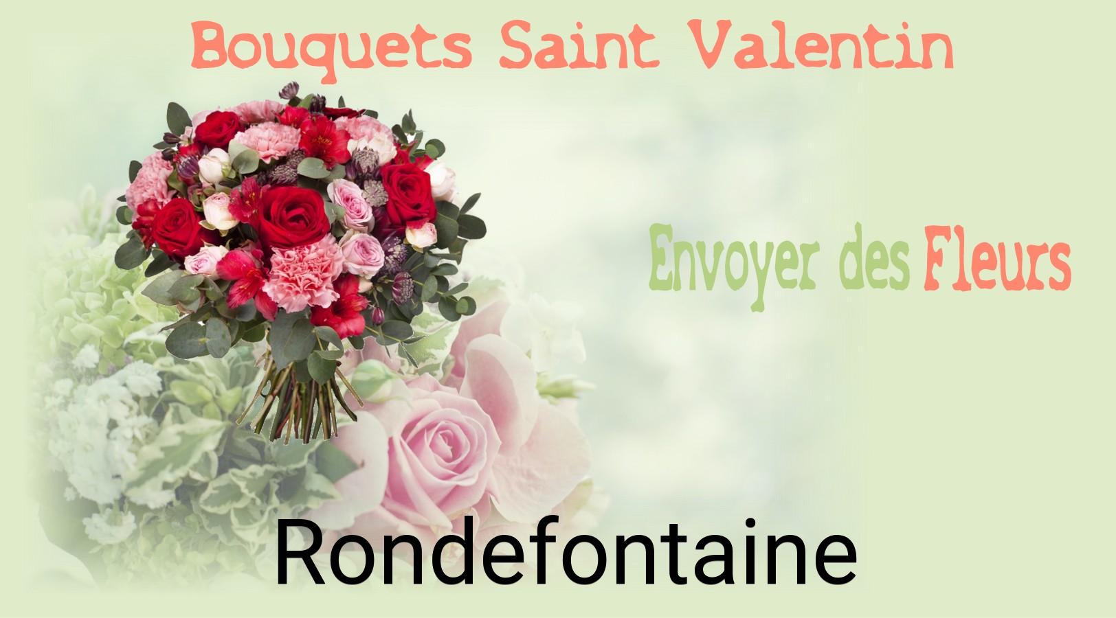 Roses de Saint-Valentin livrées à Rondefontaine